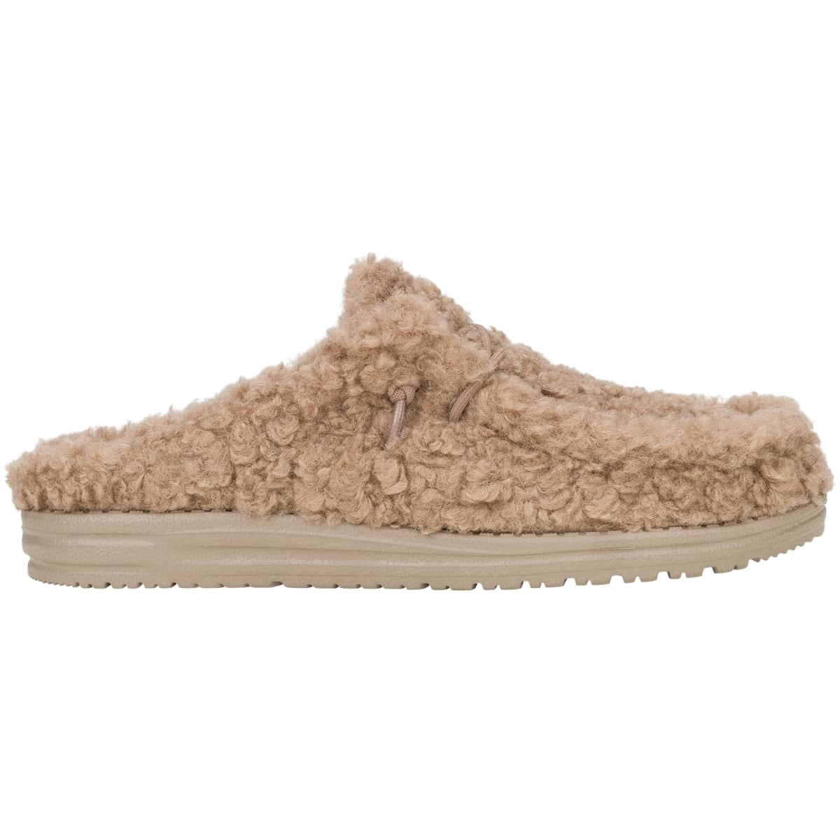 HEYDUDE Wally Slipper, Cozy Timber Wolf, 12