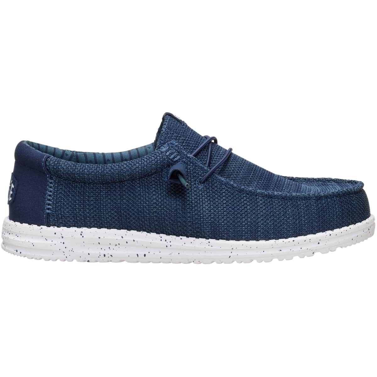 HEYDUDE Men Wally Stretch Sox Wide, Gray, 10