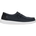 HEYDUDE Women Wendy Mesh Black/White, Black/White