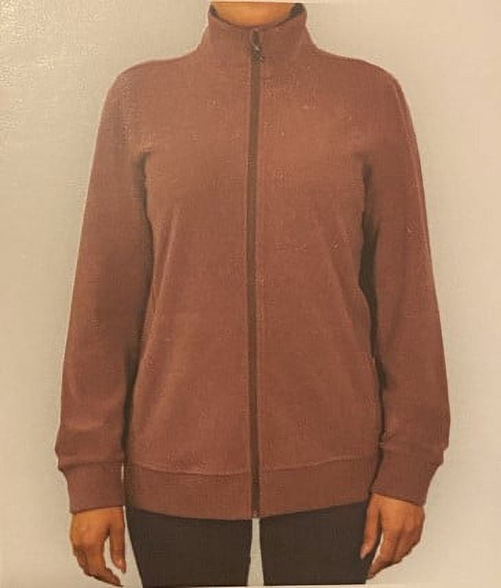 HI-TEC Super Cozy Full Zip Tec Fleece Ladies Jacket (Pink, S)