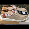 Hey Dude Wendy Cow Pieced Shoes