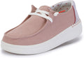 Hey Dude Womens Wendy Lace-Up Loafers - Chambray Rose