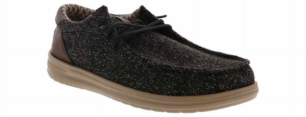 Heydude Paul Knit Casual Shoe | 43351-070 Black