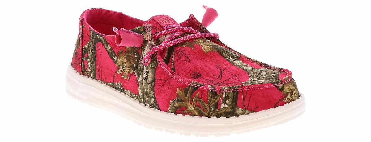 Heydude Wendy Realtree Edge Casual Shoe | 43055-6SX Pink