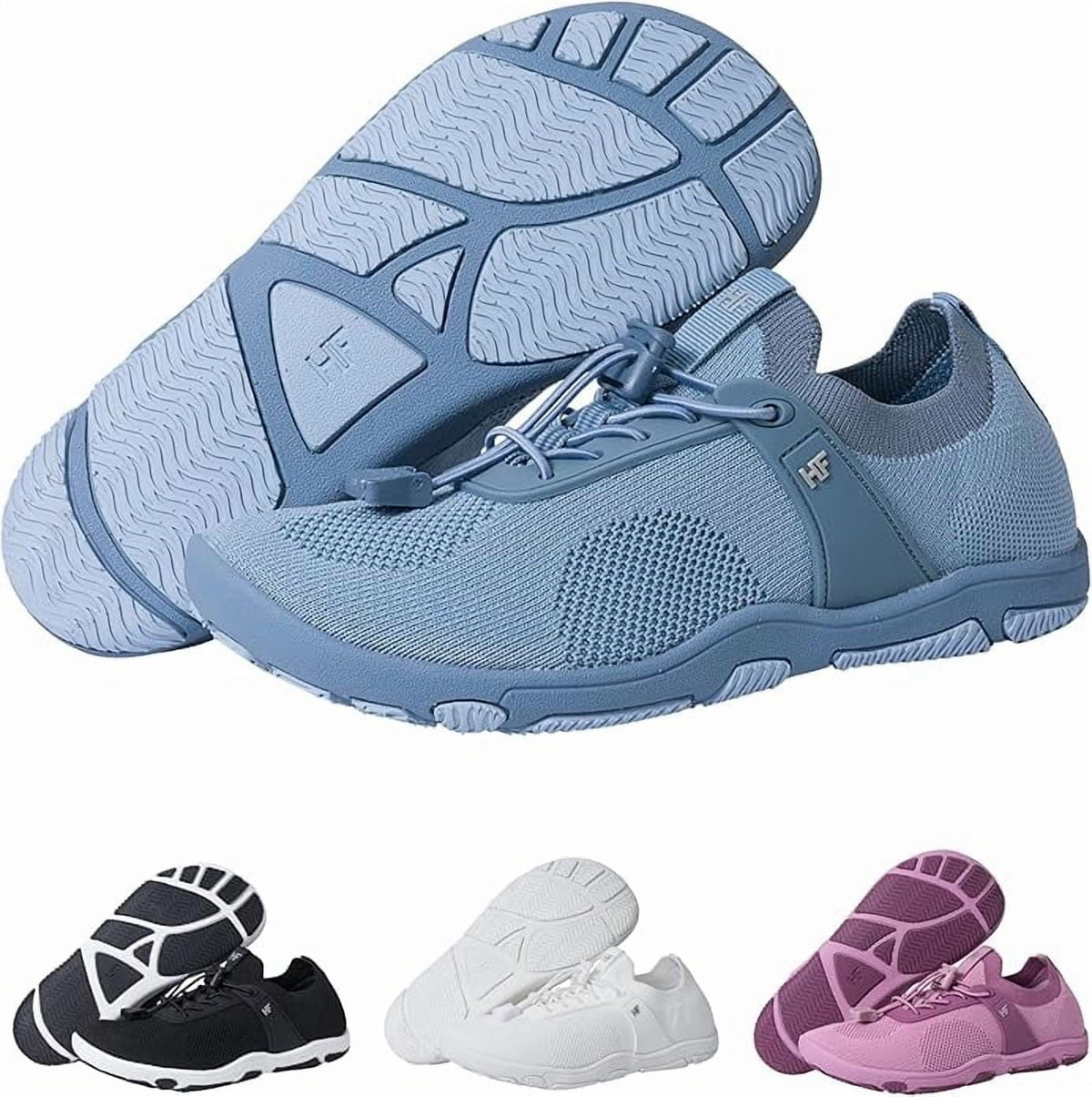 Hike Footwear Theora Pro Barefoot Shoes - Wide Toe Box, Breathable Lightweight Ergonomic Shoes for Walking & Hiking, Non-Slip Durable Sole, Zero Drop for Women and Men