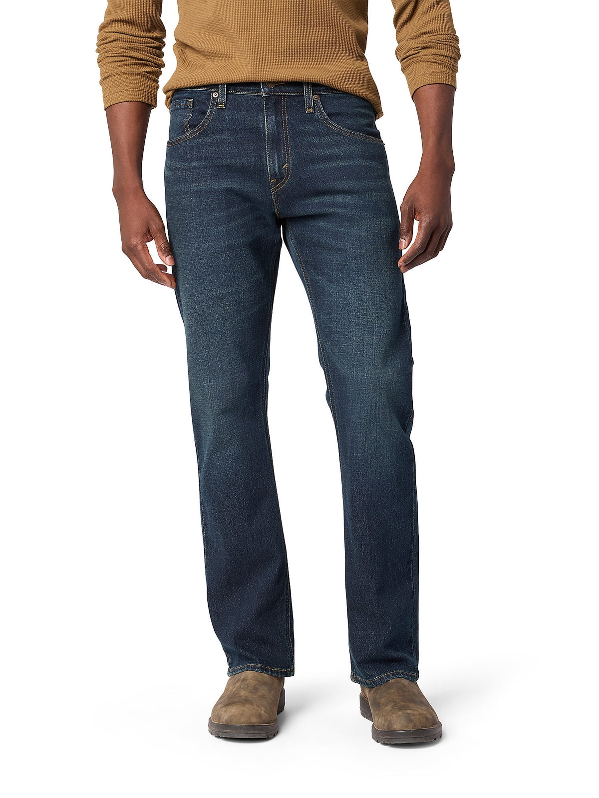 Levi Strauss Signature Men's and Big and Tall Bootcut Jeans