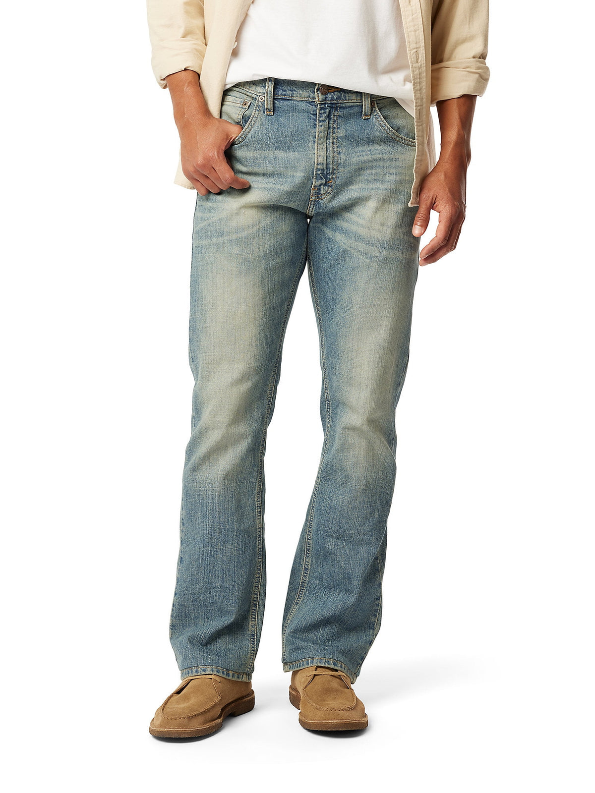 Levi Strauss Signature Men's and Big and Tall Bootcut Jeans