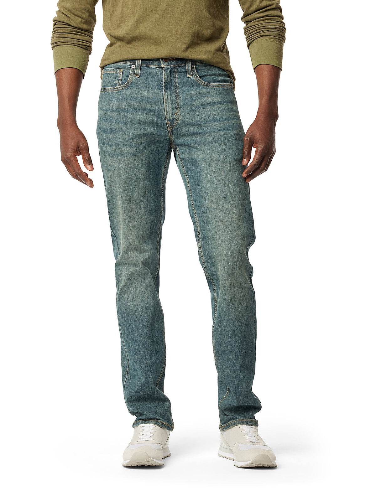 Levi Strauss Signature Men's Straight Fit Jeans