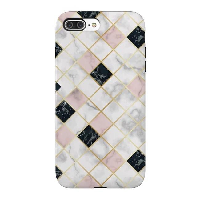 Marble Geometry III Tough Case for iPhone 8 & 7 Plus