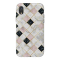 Marble Geometry III Tough Case for iPhone XR