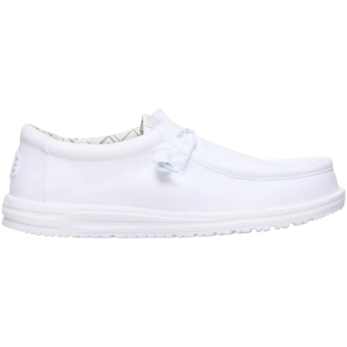 HEYDUDE Men Wally Stretch Canvas, Stone White, 9
