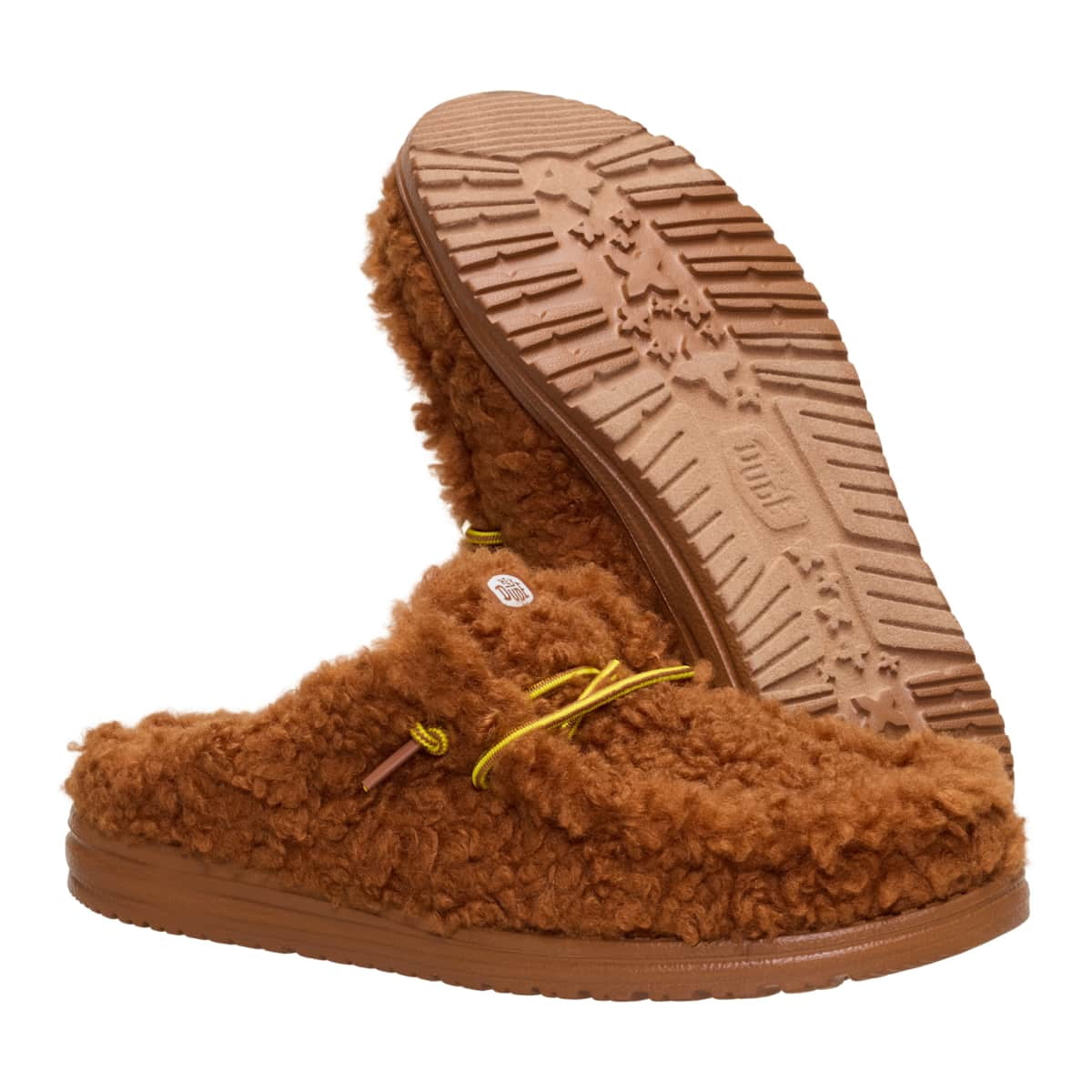 HEYDUDE Wally Slipper, Cozy Timber Wolf, 12