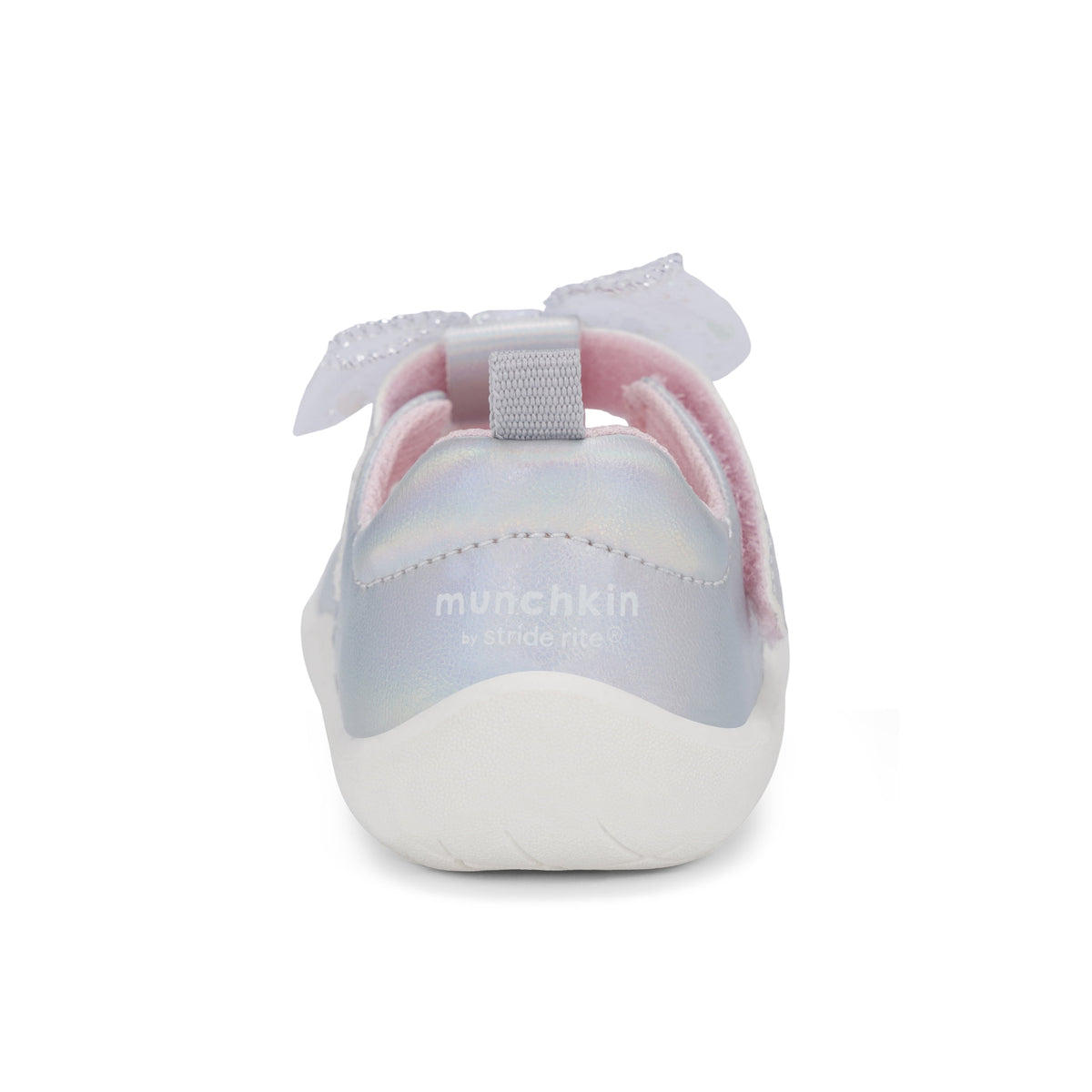 Munchkin by Stride Rite Baby Girl Peyson Bow T-Strap Dress Shoe