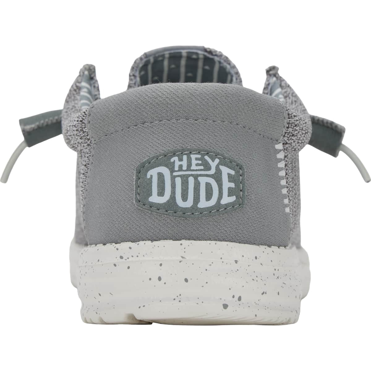 HEYDUDE Men Wally Stretch Sox Wide, Gray, 12