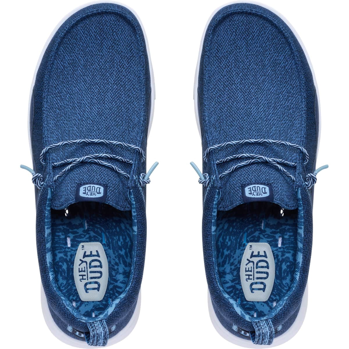 HEYDUDE Men HEYDUDE Mens Wally Hey2O Mesh, Monument Grey/Dawn Blue, 11, Monument Grey/Dawn Blue, 11