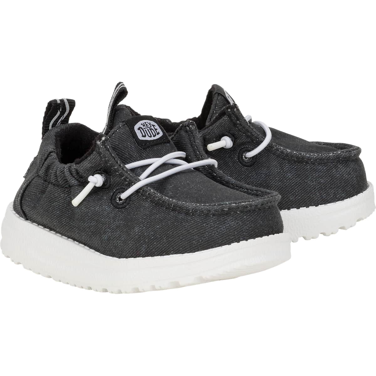 HEYDUDE Infant LilDude Infant Slip On Core , Black, C2