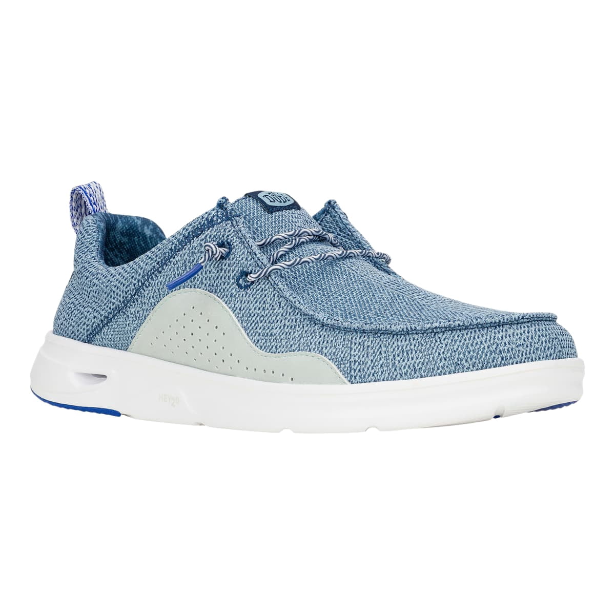 HEYDUDE Men HEYDUDE Mens Wally Hey2O Mesh, Monument Grey/Dawn Blue, 11, Monument Grey/Dawn Blue, 11