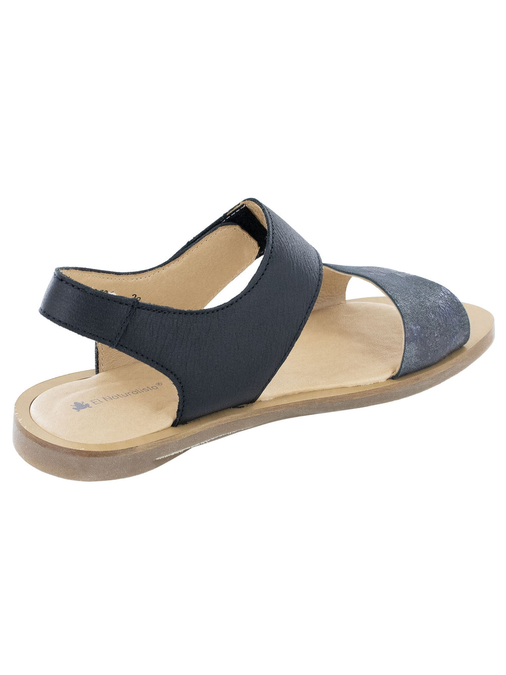 El Naturalista Womens Tulip NF30 Ankle Strap Sandals, Dolce Black, EU 39 / US 8.5