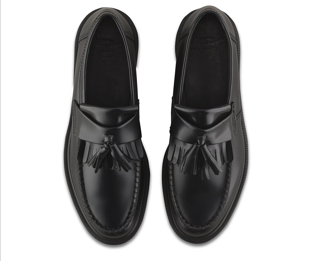 Dr. Martens Adrian Tassle Loafer Black Uk 4