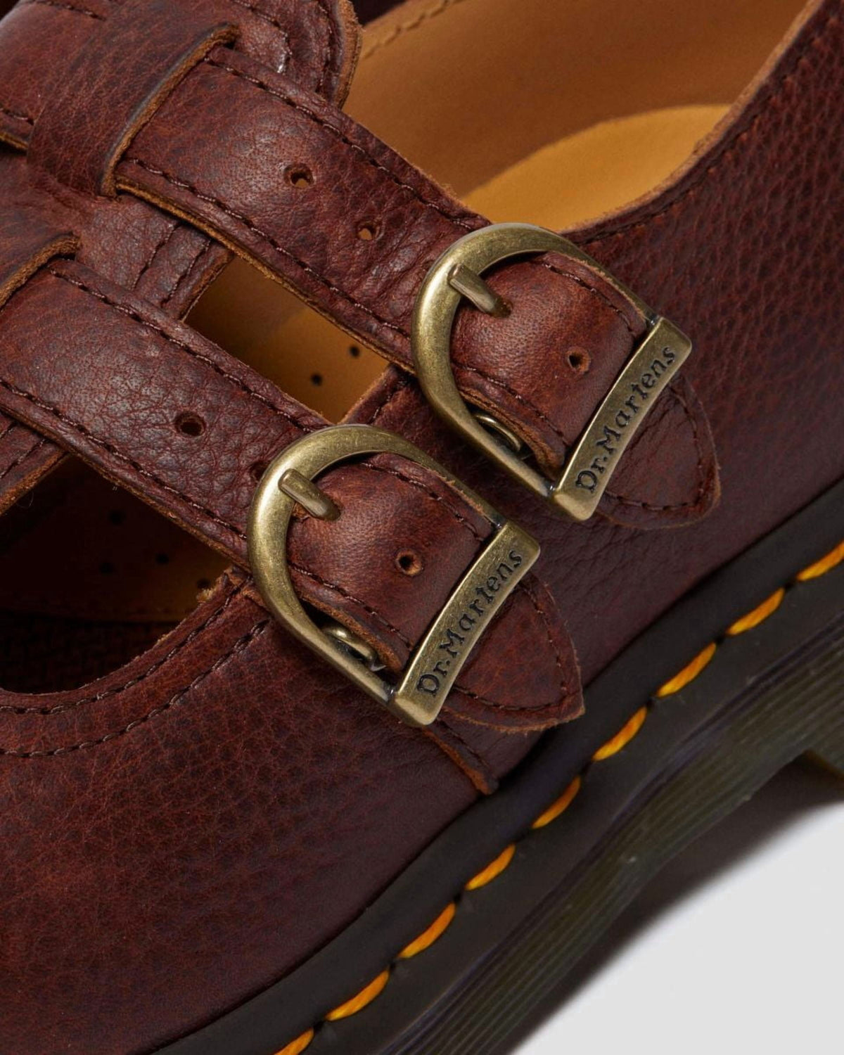 Dr Martens Women's 8065 Mary Jane Cashew Ambassador Leather - 32005253