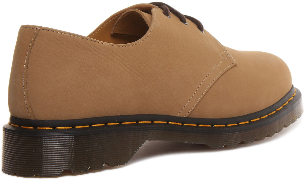 Dr. Martens 1461 Waterproof Nubuck 3 Eye Shoe