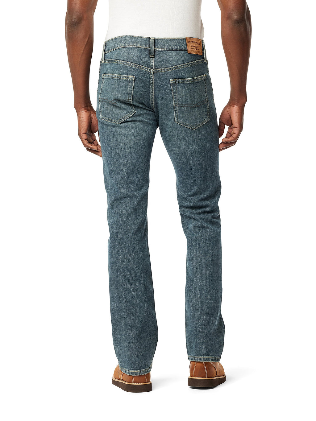 Levi Strauss Signature Men's and Big and Tall Bootcut Jeans