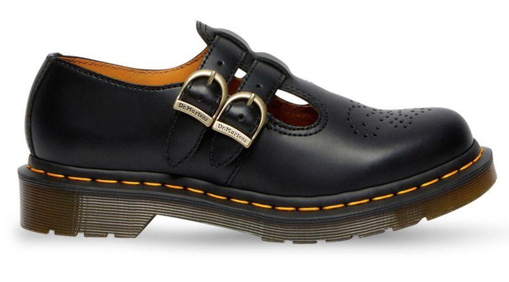 Dr. Martens Women's 8065 Mary Jane Black Ankle-High Flat - 9M