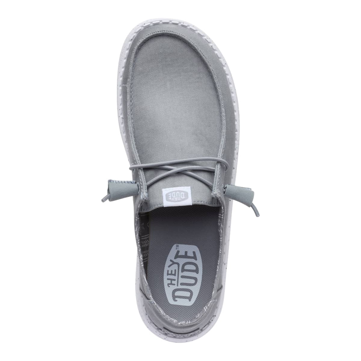 HEYDUDE Women Wendy Stretch Canvas, White, 9