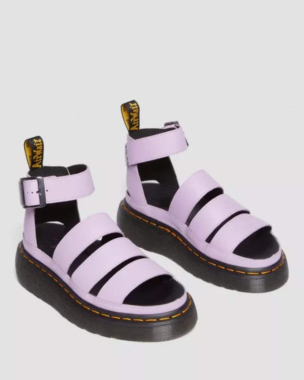 Dr. Martens Clarissa II 30745308 Sandal Womens 8 Lilac Leather Platform JOBB1196