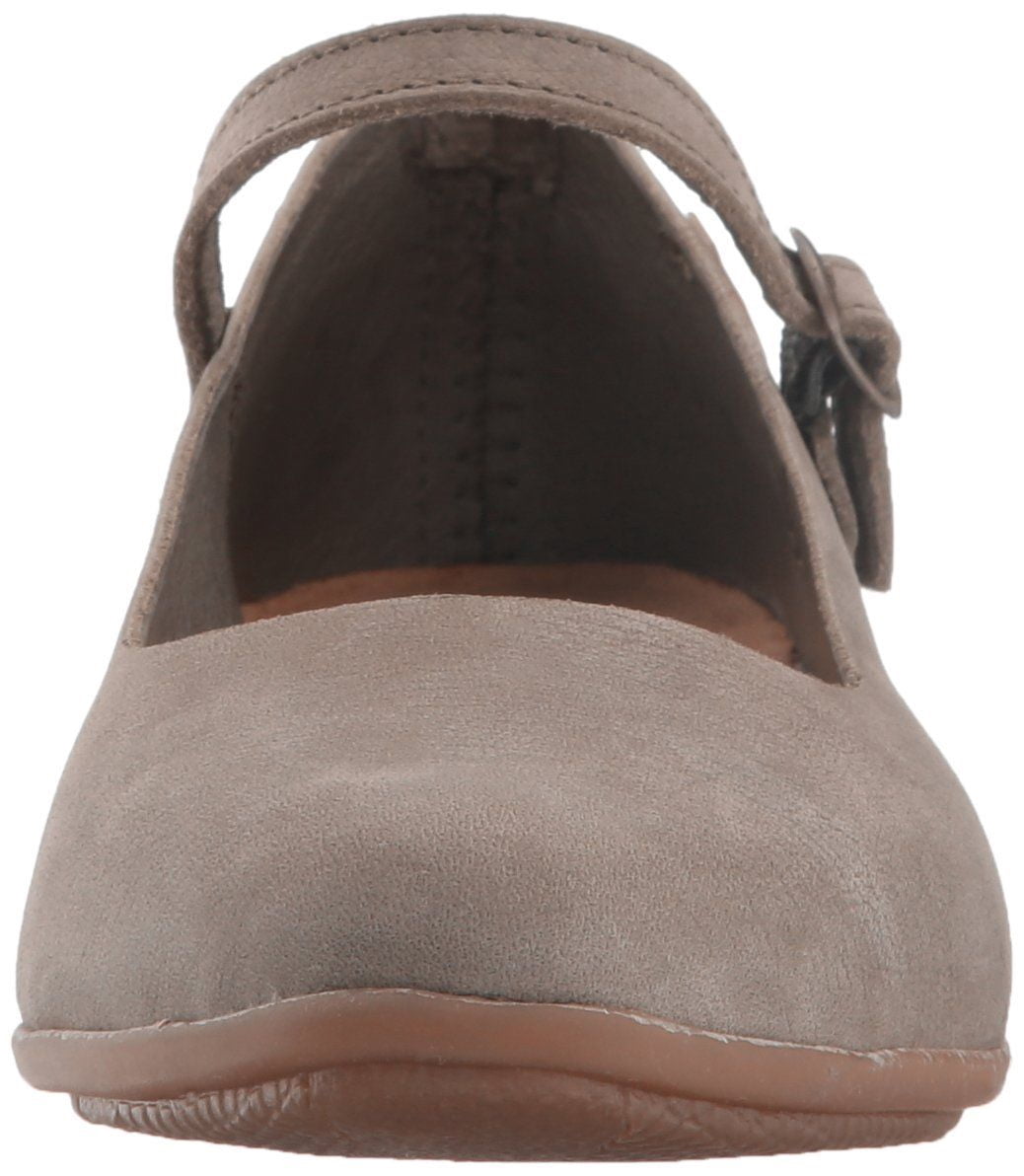 El Naturalista Women's Stella ND58 Mary Jane Flat Shoe Kaki