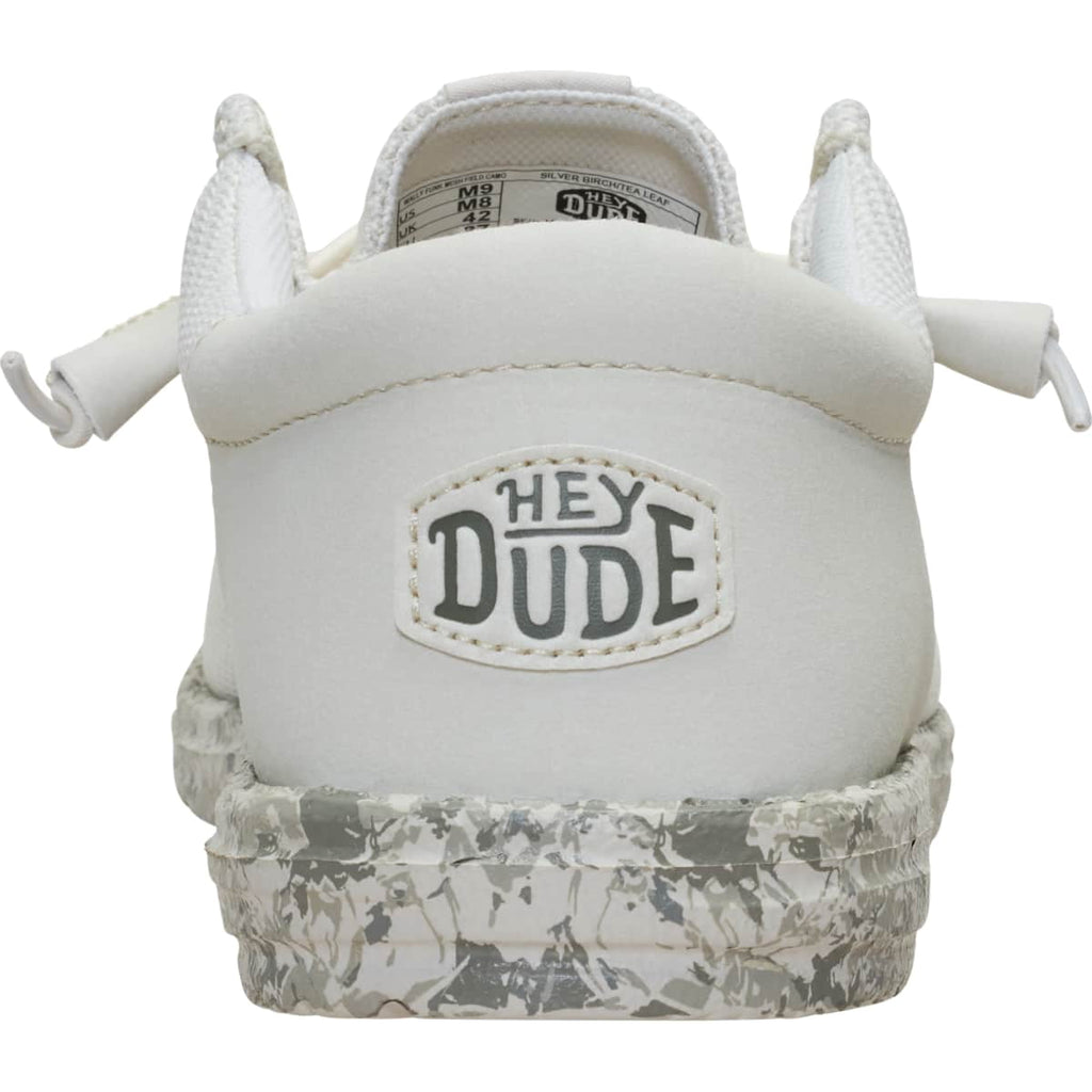 HEYDUDE Men Wally Funk Mesh Field Camo, Black, 10