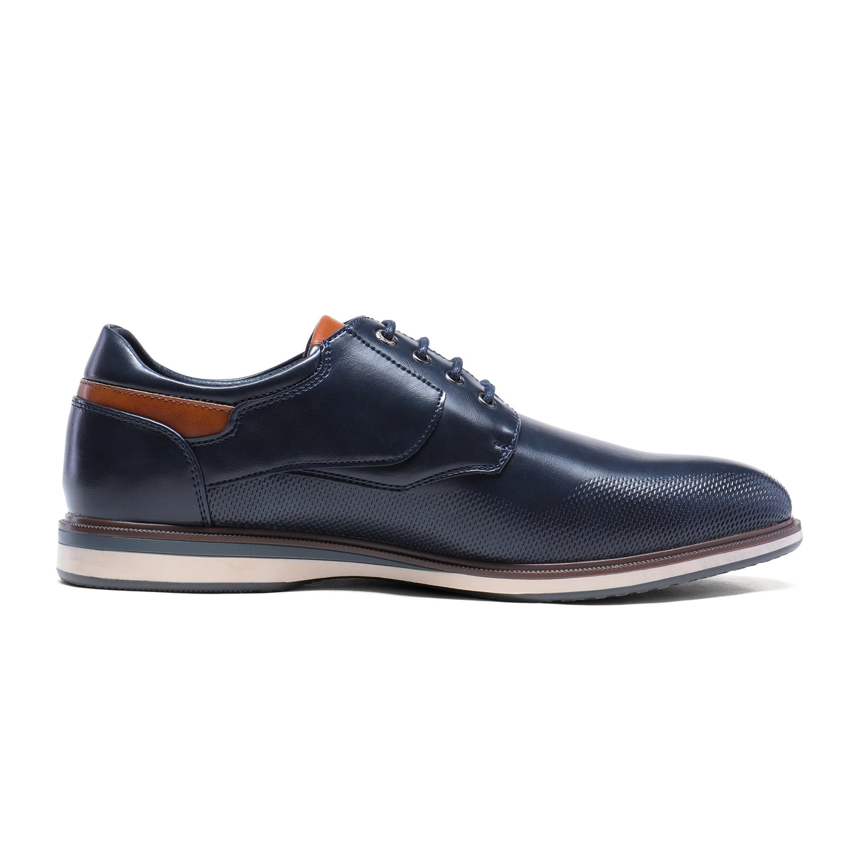 Bruno Marc Mens Casual Shoes Round Toe Classic Lace-up Oxford Shoes Dress Shoes LG19009M BROWN Size 8.5