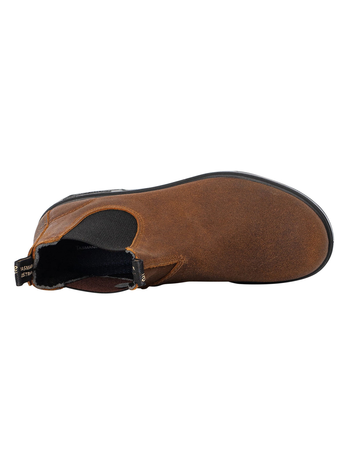 Blundstone Waxed Suede Chelsea Boots, Brown