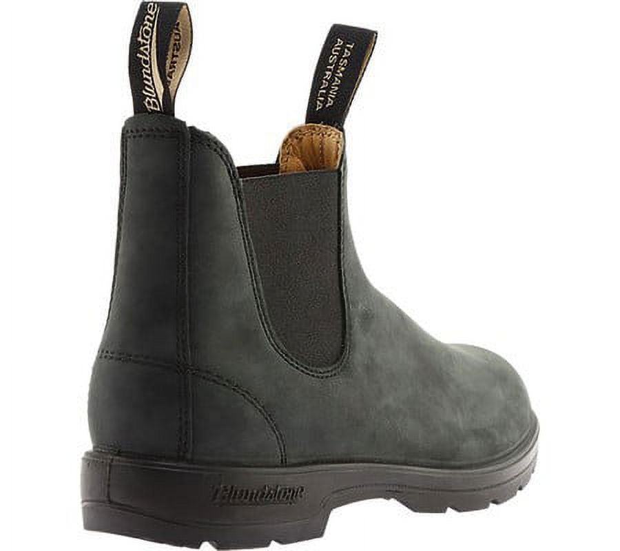 Blundstone Elastic Sided Lined Unisex Shoes Size 4.5, Color: Rustic Black