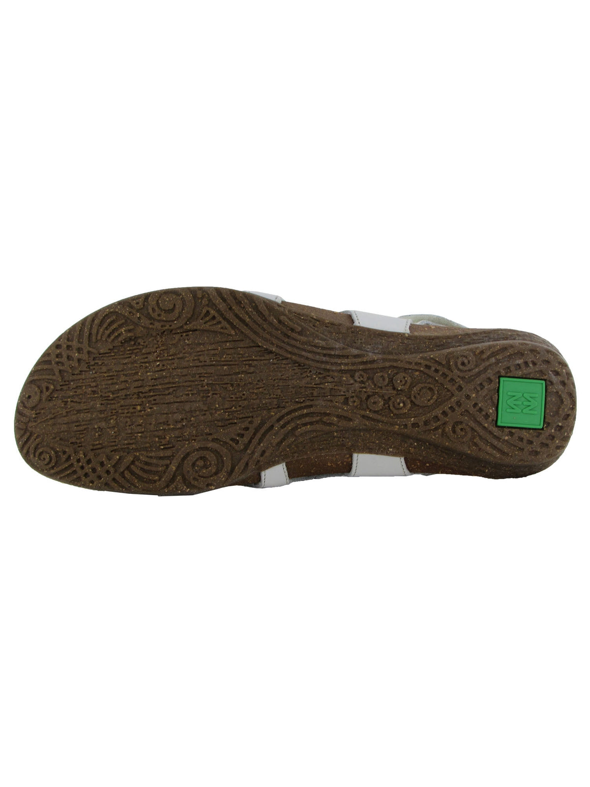 El Naturalista Womens Wakataua N413 Sandal Shoes, White, EU 36 / US 6