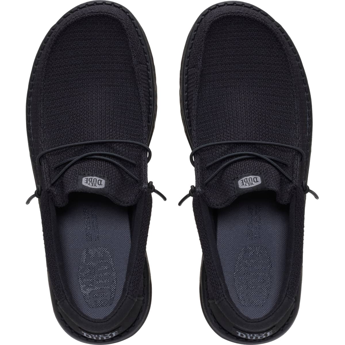 HEYDUDE Men Wally Mesh, Black Mono, 11