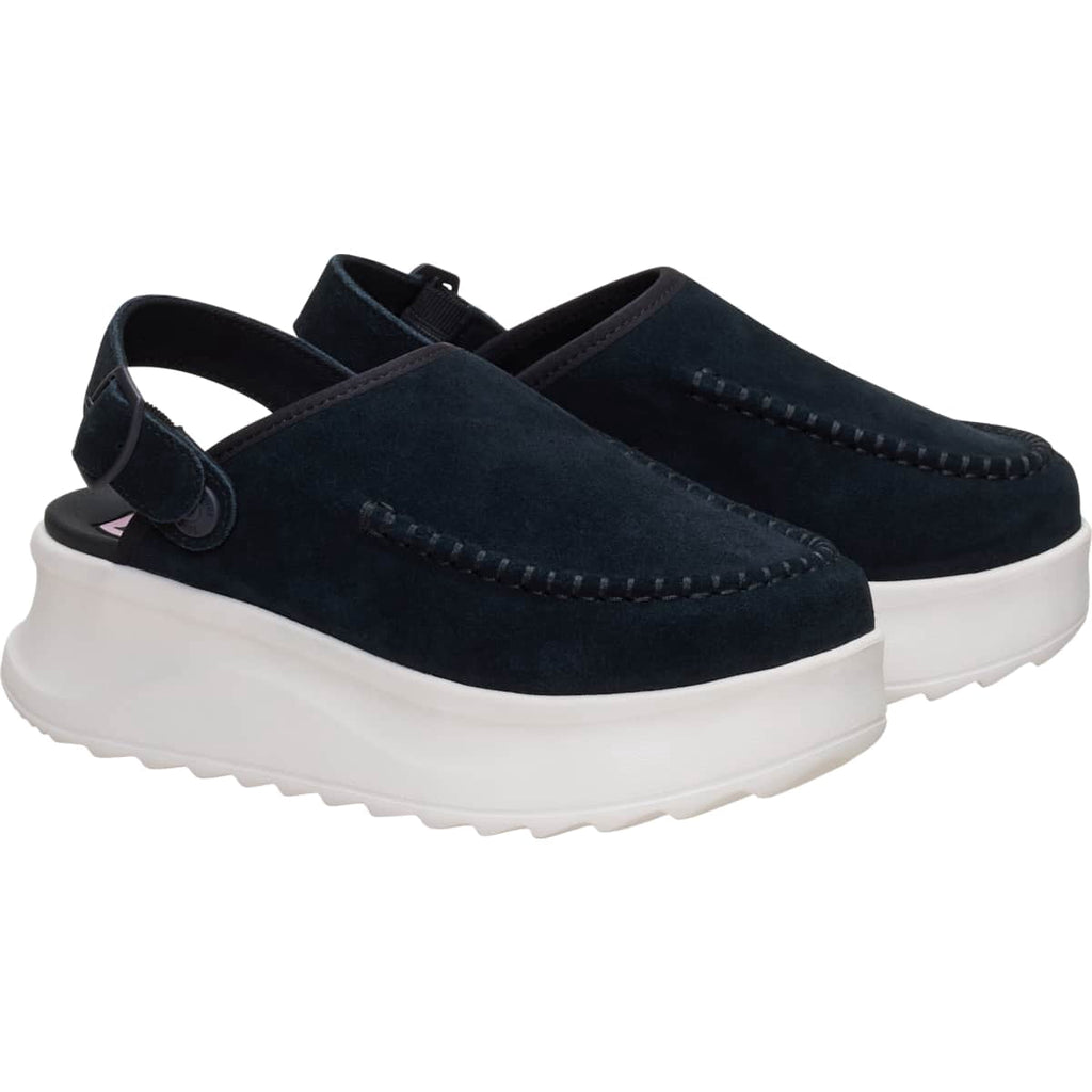HEYDUDE Delray Clog Suede, Tan, 6