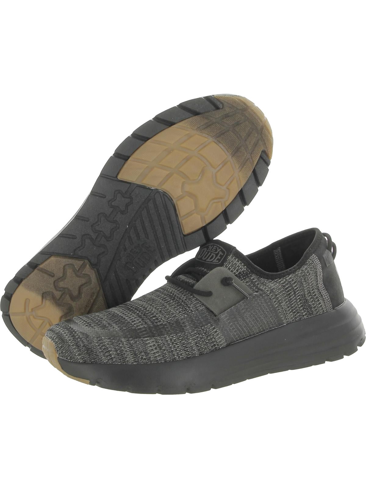 Mens Hey Dude Sirocco Black Night Tennis Shoe