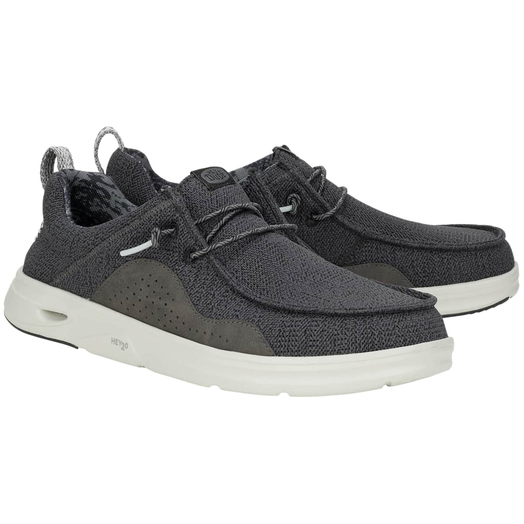 HEYDUDE Men HEYDUDE Mens Wally Hey2O Mesh, Monument Grey/Dawn Blue, 11, Monument Grey/Dawn Blue, 11