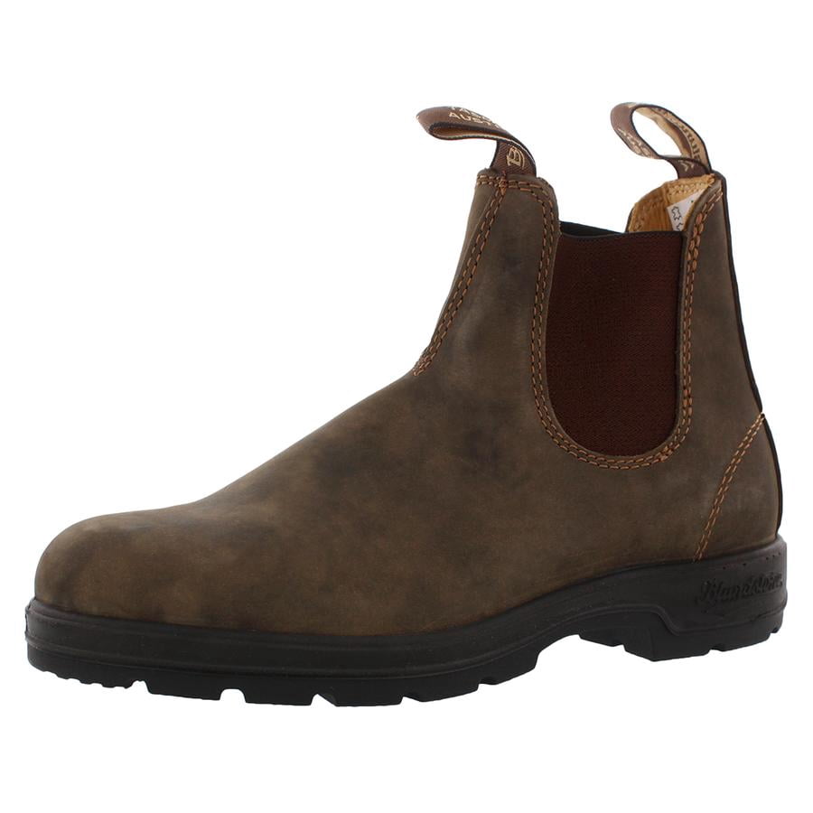 Blundstone Super 550 Series Chelsea Boot Rustic Brown 7.5 M