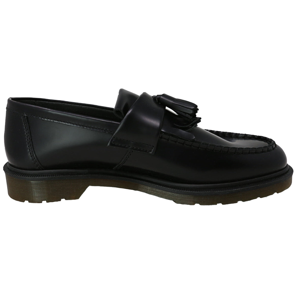 Dr. Martens Men's Adrian Black Ankle-High Leather Loafer - 13M
