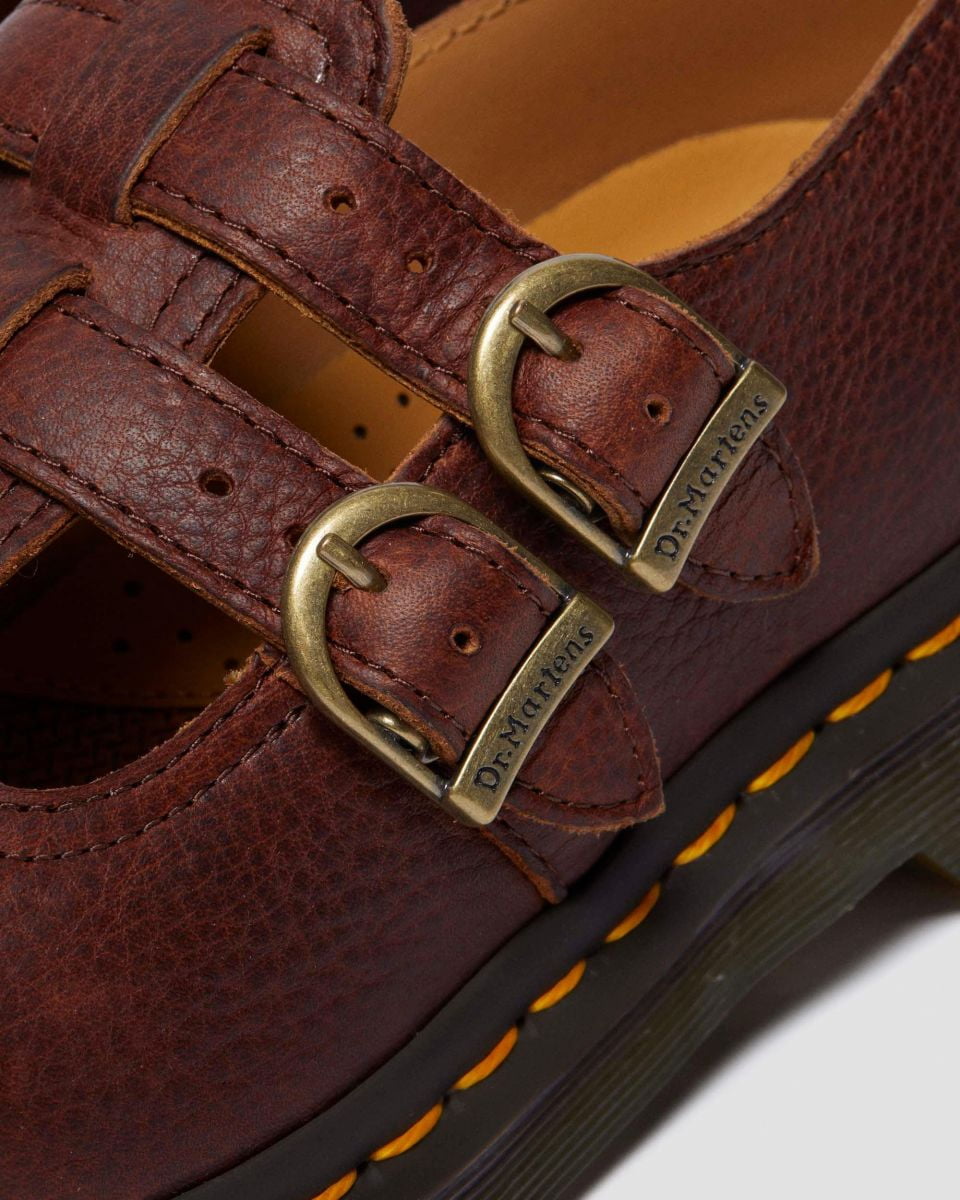 Dr Martens Women's 8065 Mary Jane Cashew Ambassador Leather - 32005253