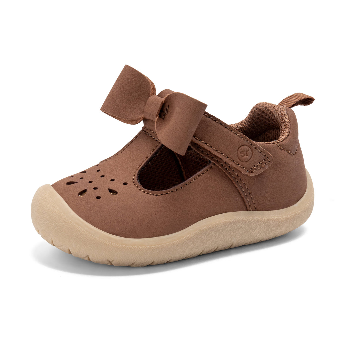 Munchkin by Stride Rite Baby Girl Peyson Bow T-Strap Dress Shoe