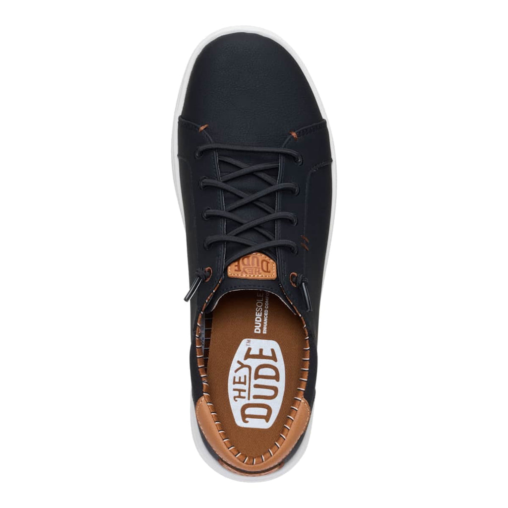 HEYDUDE Men Paul Pro Classic, Black, 11.5