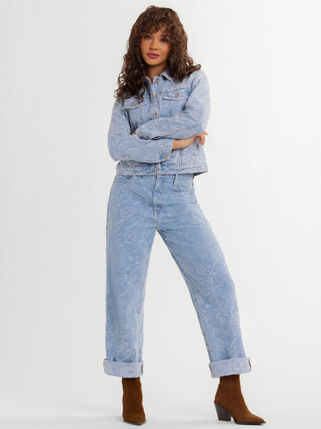Jessica Simpson Women's Zinnia Wide Leg Jean, Sizes 2-16