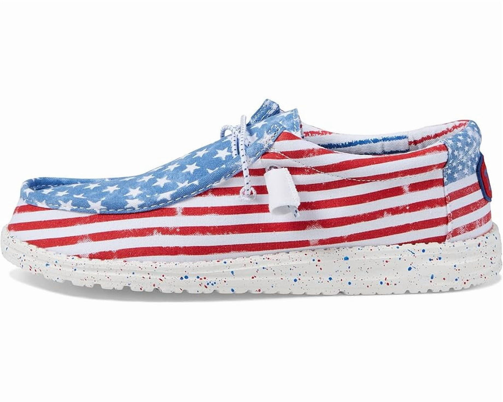 Hey Dude Wally Stars N Stripes Shoes