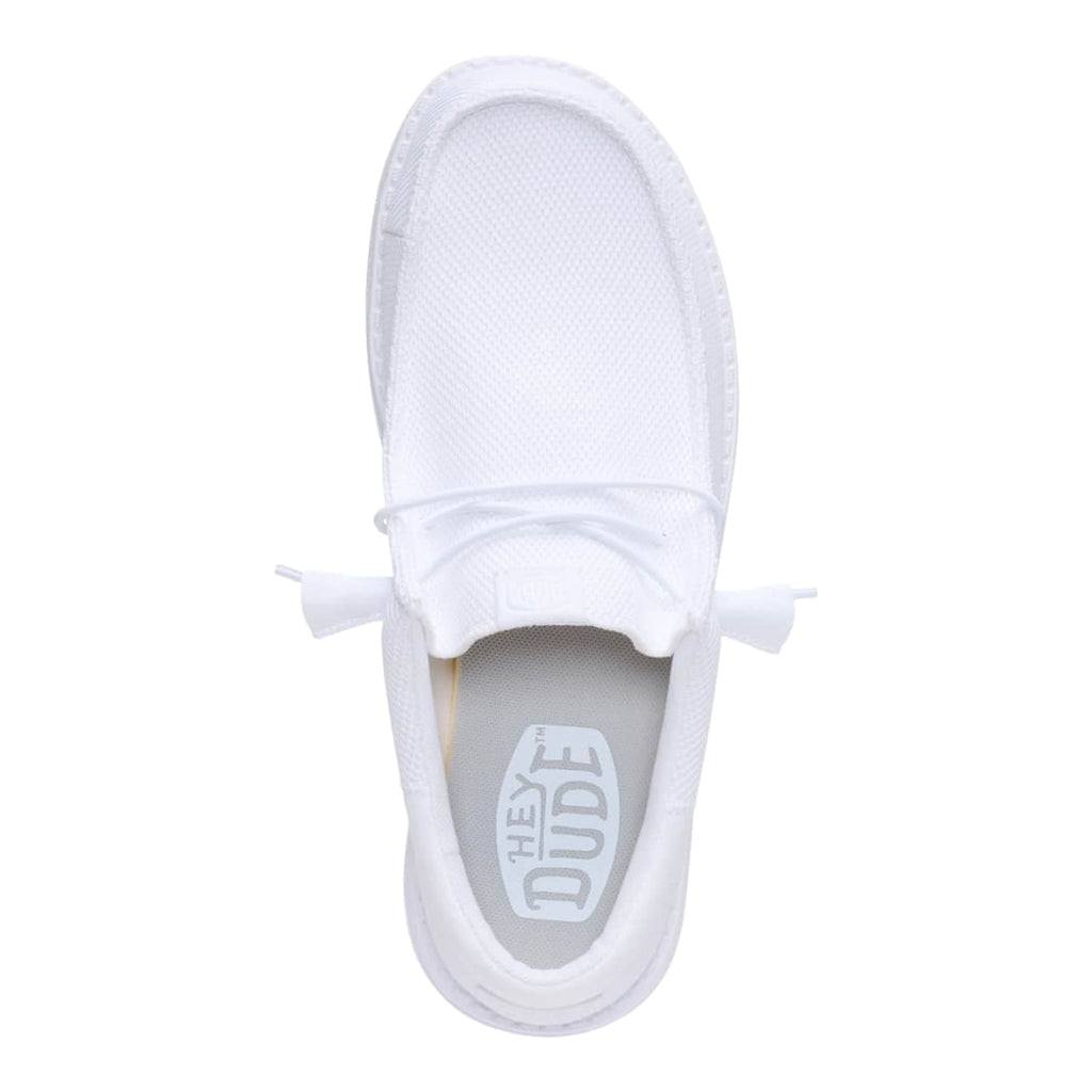 HEYDUDE Men Wally Funk Mono, White, 4