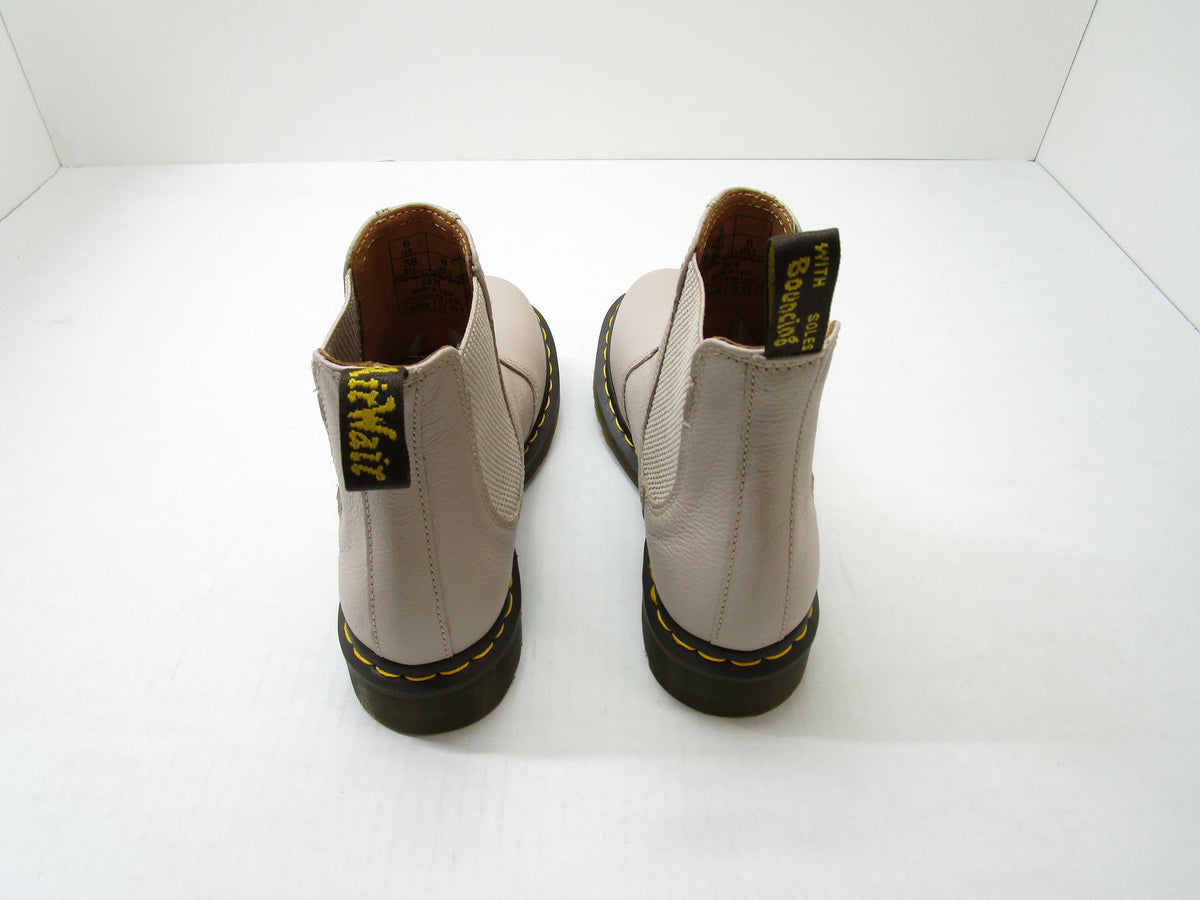 Dr. Martens Women's 2976 Virginia Chelsea Boot, Vintage Taupe, Size - US 8