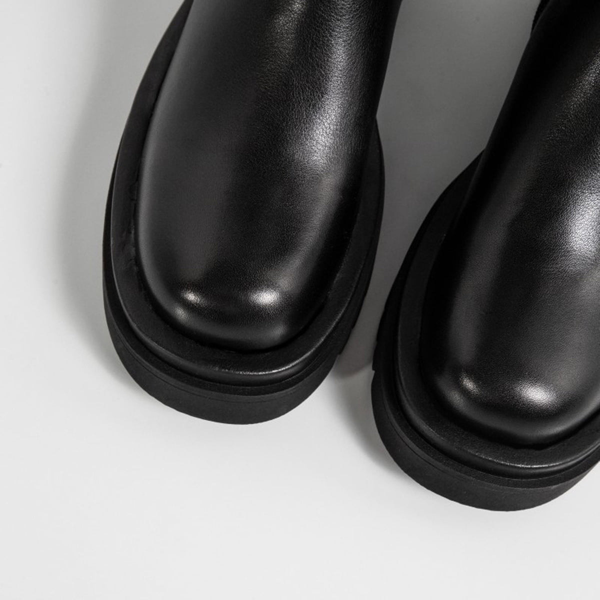 hopeusnice Women's Over The Knee Boots Chunky Heel Stretch Boots Winter Boots Knee High Boots Black 35