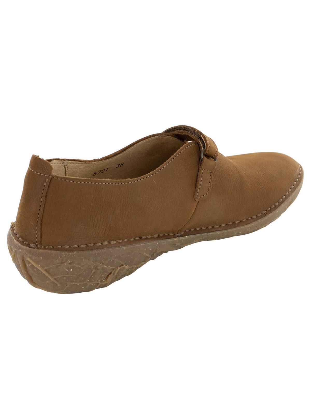El Naturalista Womens Borago 5721 Leather Shoes, Kaki, EU 39 / US 8.5